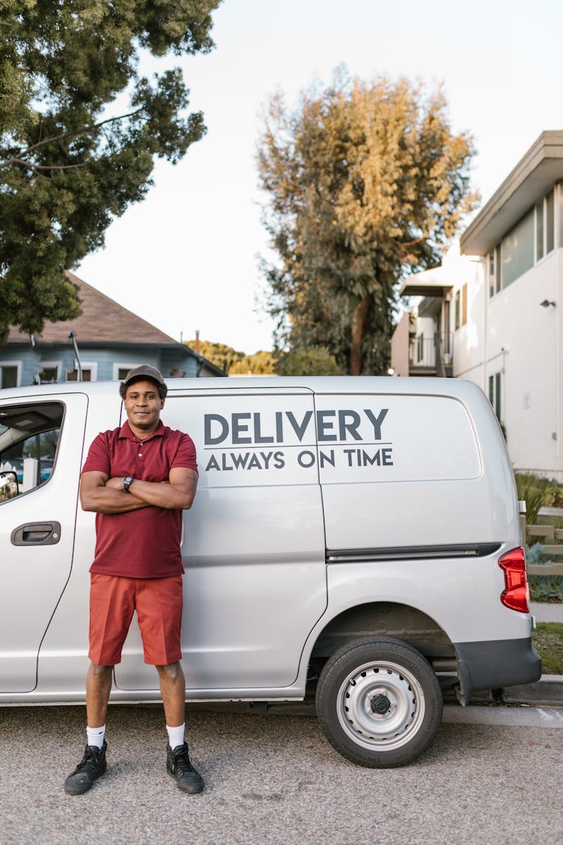 A Mr. Plumber technician at a job site